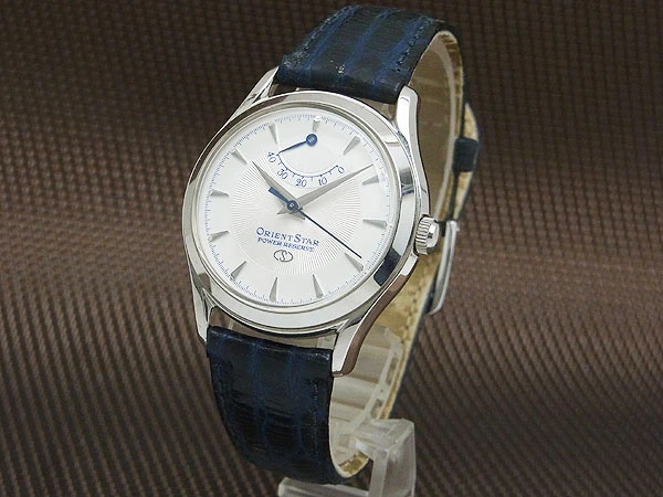 ORIENT STAR Power Reserve EW00-C1 Cal.46F40 Silver Sunburst Dial