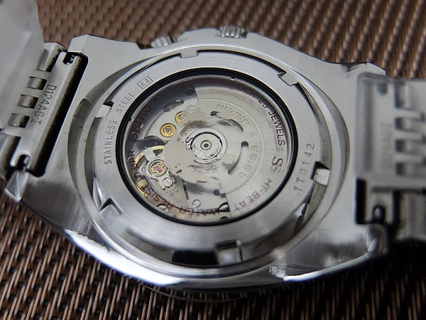 SEIKO SUS 4S12-0010 Automatic Red Dial GMT 24H Inner Bezel See
