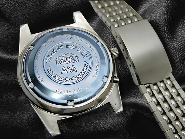 ORIENT AAA DELUXE KING DIVER 21 Jewels Ref.G349-12451 SS Black