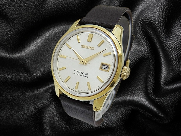 King Seiko 4402-8000 44KS Hand-Winding Silver Dial Early Model