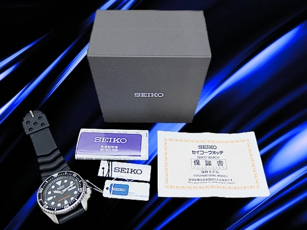 SEIKO Black Boy SKX007K1 7S26-0020 42mm Diver 200m Black Dial